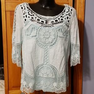 Crochet   top with tank